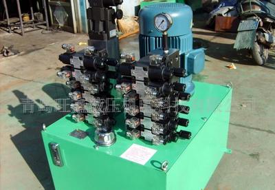 青島旺鑫生產(chǎn)[塑料機械液壓站、快速換網(wǎng)液壓站、三輥液壓站]